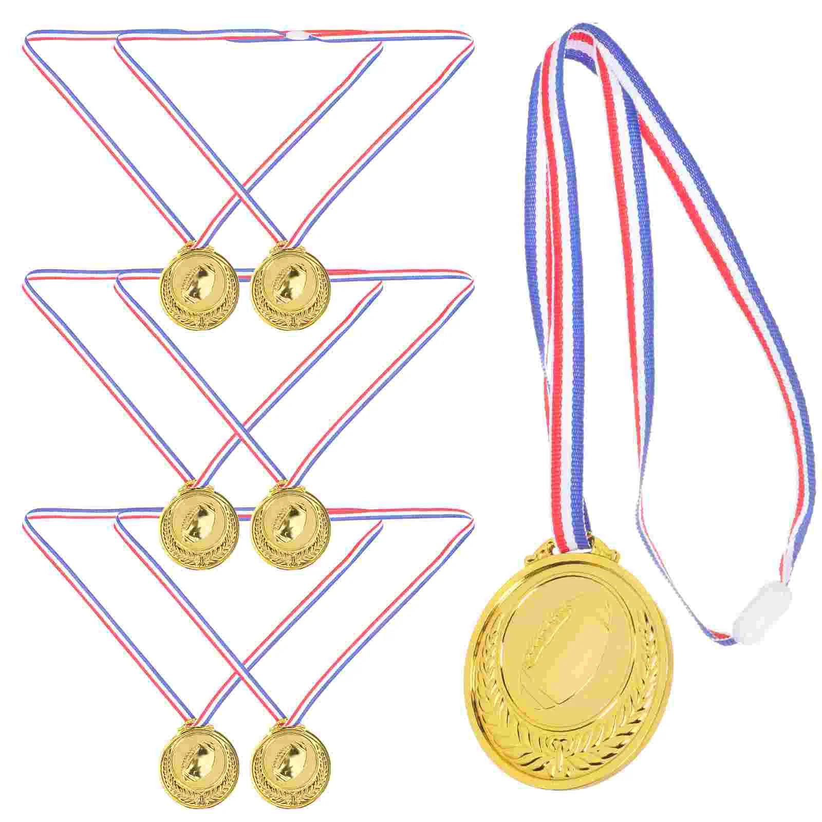 6 Pcs Sports Medal for Efforts Success Toy Kids Supplies The Game Medals Decorative Cloth Children Champion