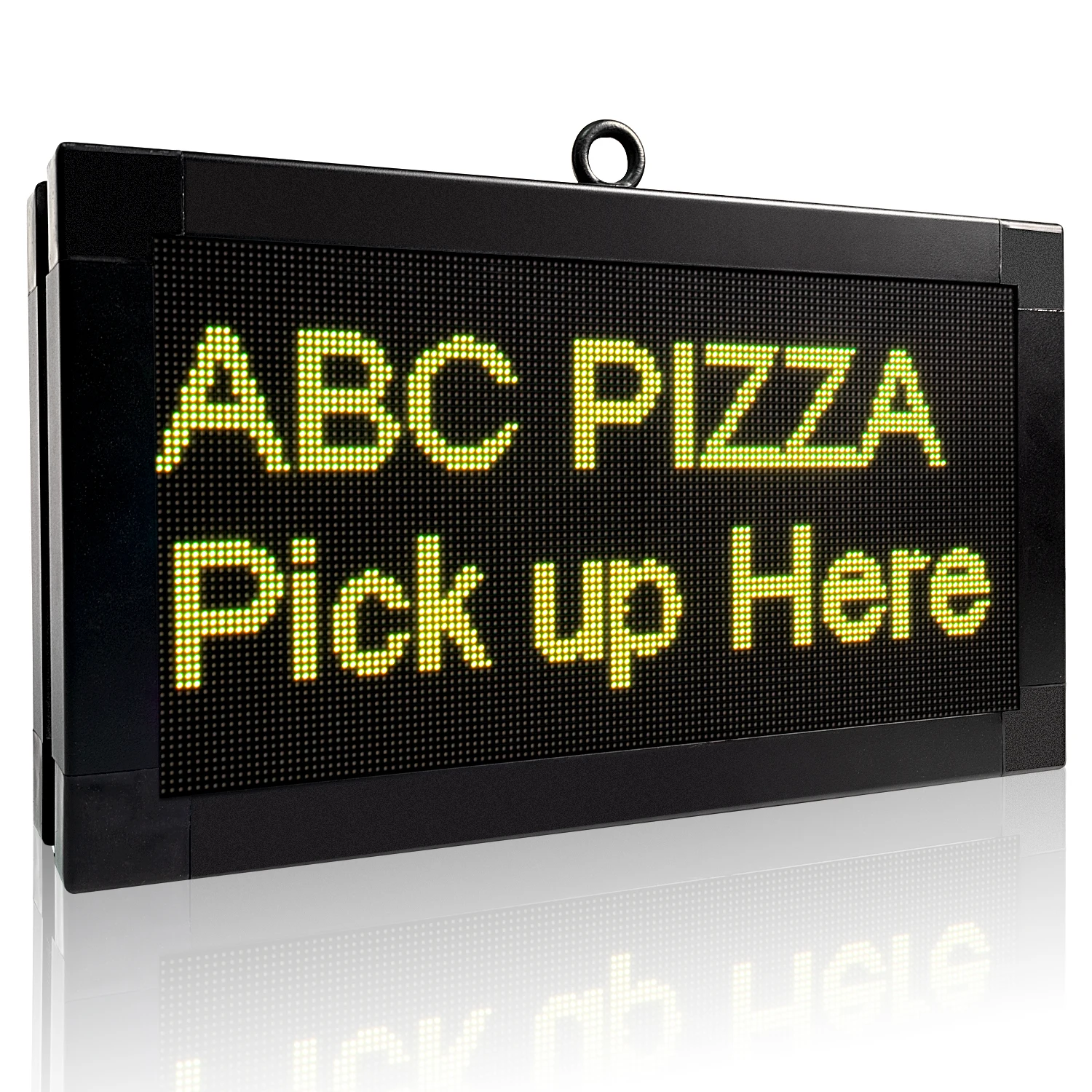 Leadleds RGB Double-Sided Desktop LED Advertising Sign Board WIFI Scrolling Message Display  for Indoor Available Hang Billboard