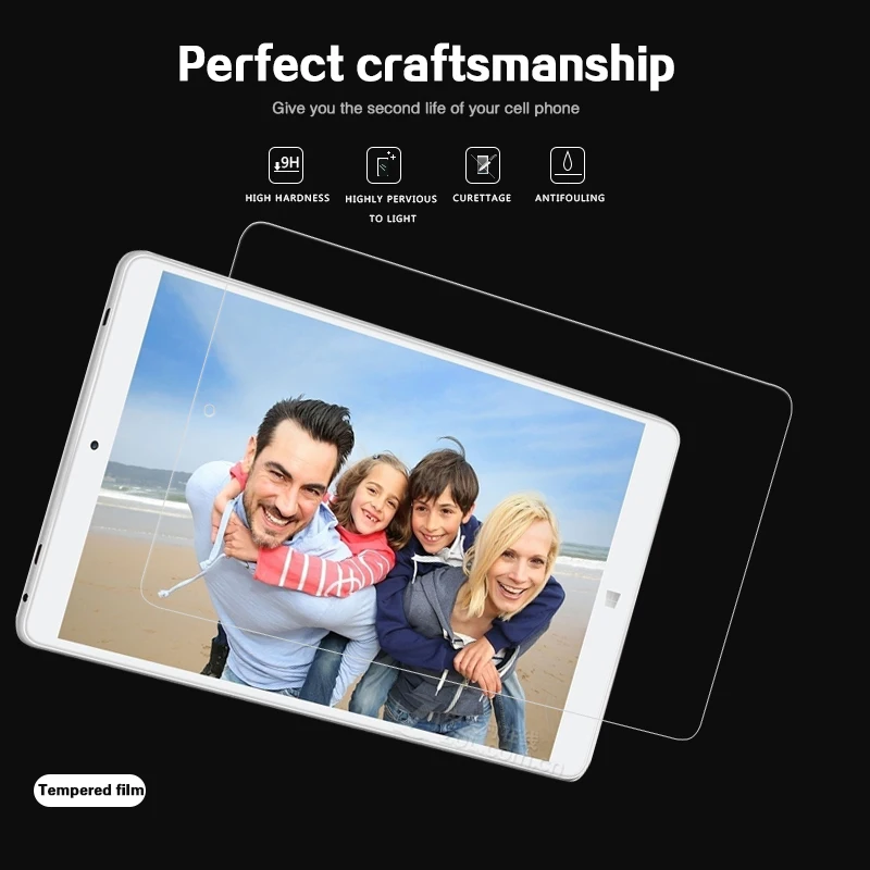 Premium Explosion Proof Tempered Glass Film For Teclast X80 power Dual Boot/OS 8.0
