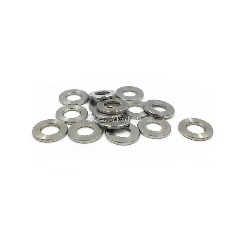 50pcs Turning and Milling Precision Shims 5mm ID 1mm Thickness 10x5x1mm/8x5x1mm/6x5x1mm/6.5x5x1mm Gasket Flat Washer