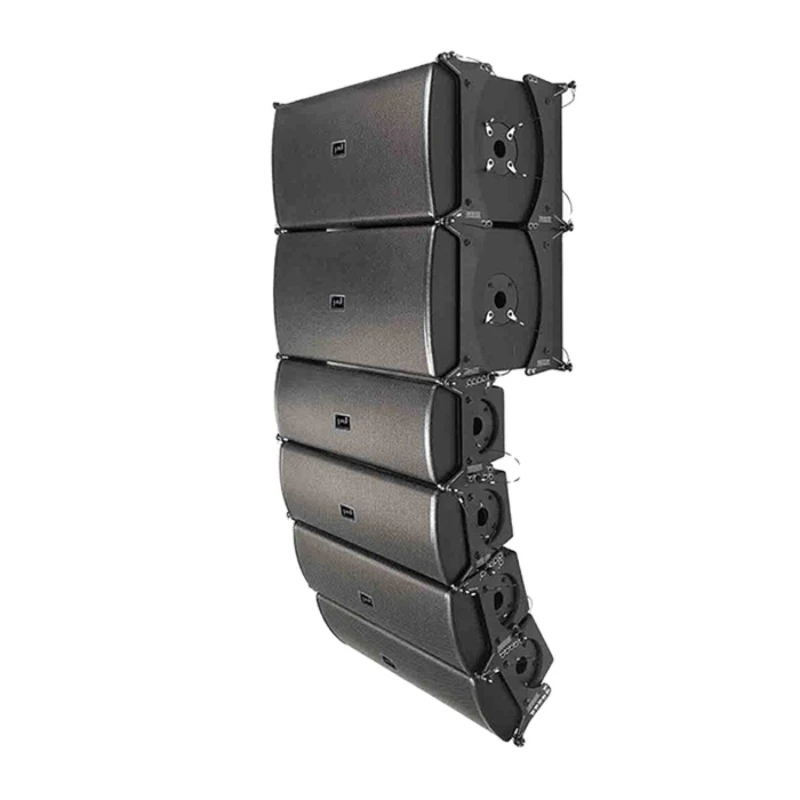 Professional audio 800 Watt Powered Sound System stage/church performance 6.5 inch line array speaker