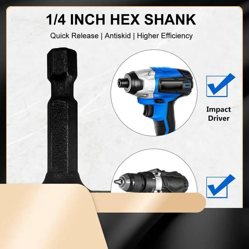 

X40A_XA-7Piece Black Steel 6Pcs Pipe Expander Drill Bit 5 In 1 Air Conditioner Copper Pipe Expander