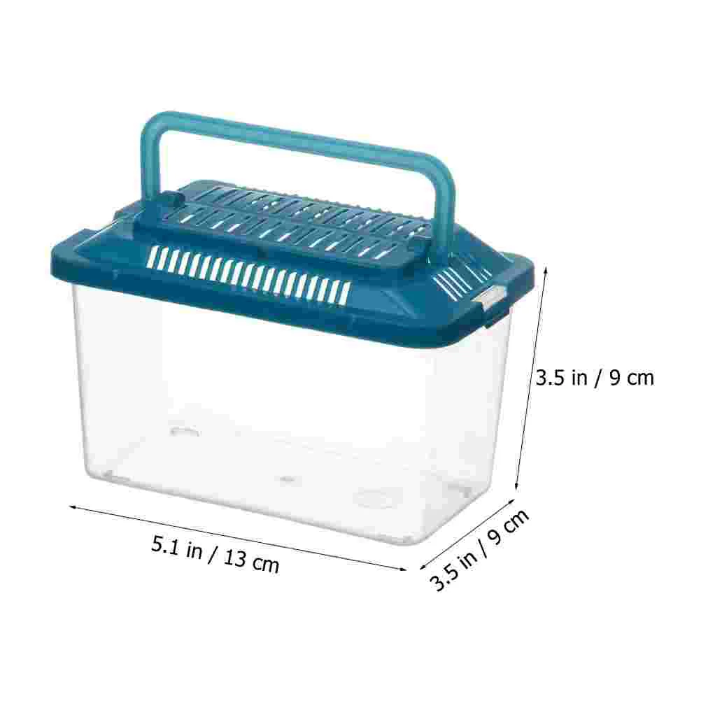 Plastic Turtle Fish Tank Habitat Breeding Tortoise Living Climbing Pet Feeding Container Reptilians Aquarium