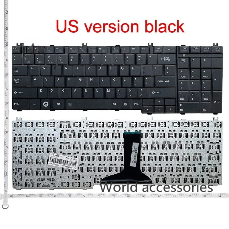 New English keyboard For Toshiba Satellite L670 L670D L675 L675D C660 C660D C655 L655 L655D C650 C650D L650 C670 L750 L750D