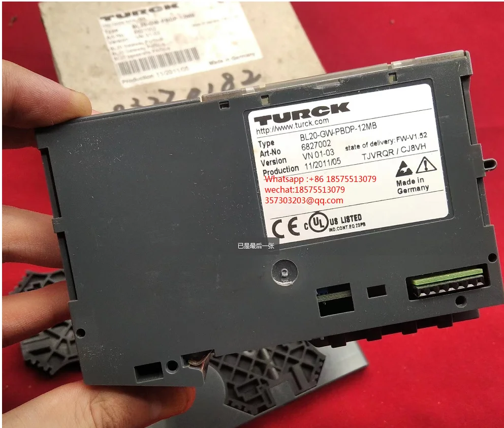 FOR TURCK BL20-GW-PBDP-12MB Module 1 PIECE