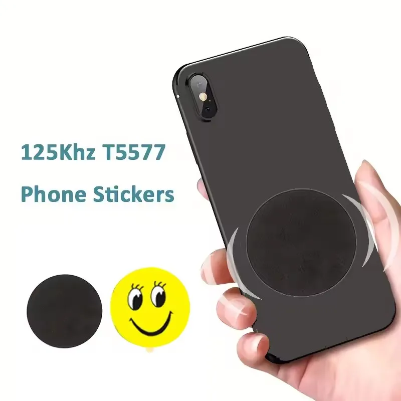 10Pcs Blank Tags Sticker RFID 125Khz T5577 Rewritable Proximity ...