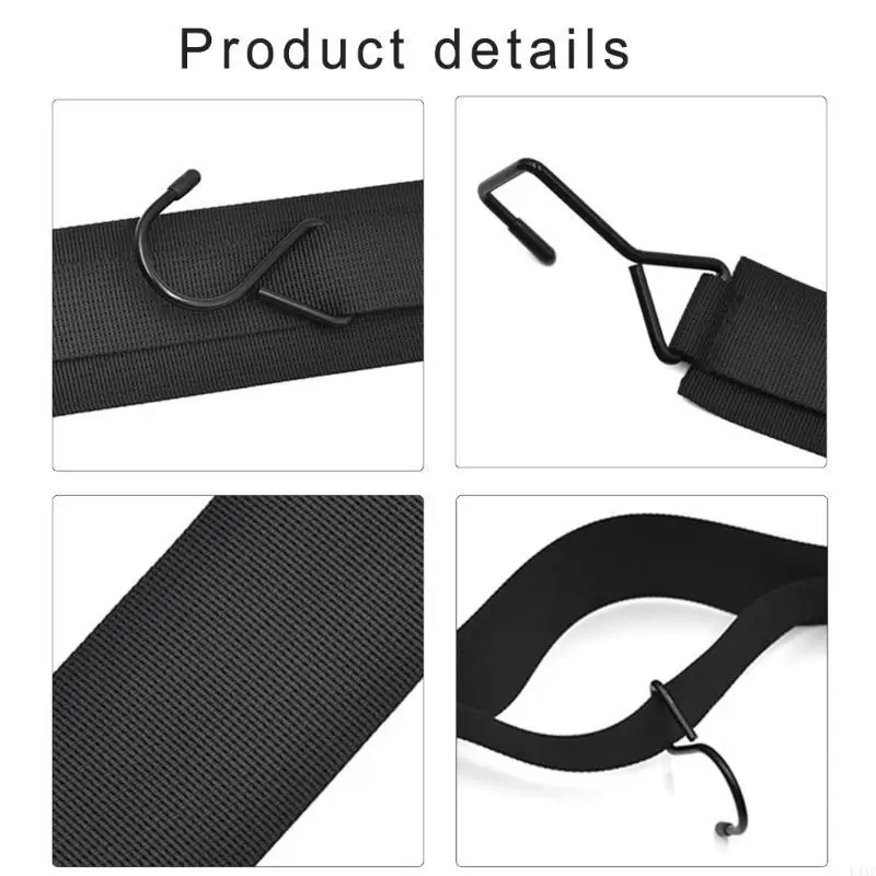 

Hockey Equipment Drying Rack Hanging Strap with 5 Hook