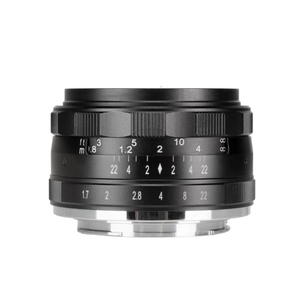 Meike 35mm F1.7 大口径マニュアル固定レンズ Sony E マウント Z-V1 Z-VE10 II NEX-7 NEX-6 A6000 A6300 A6500 A6400 A7 A6700 A9 用