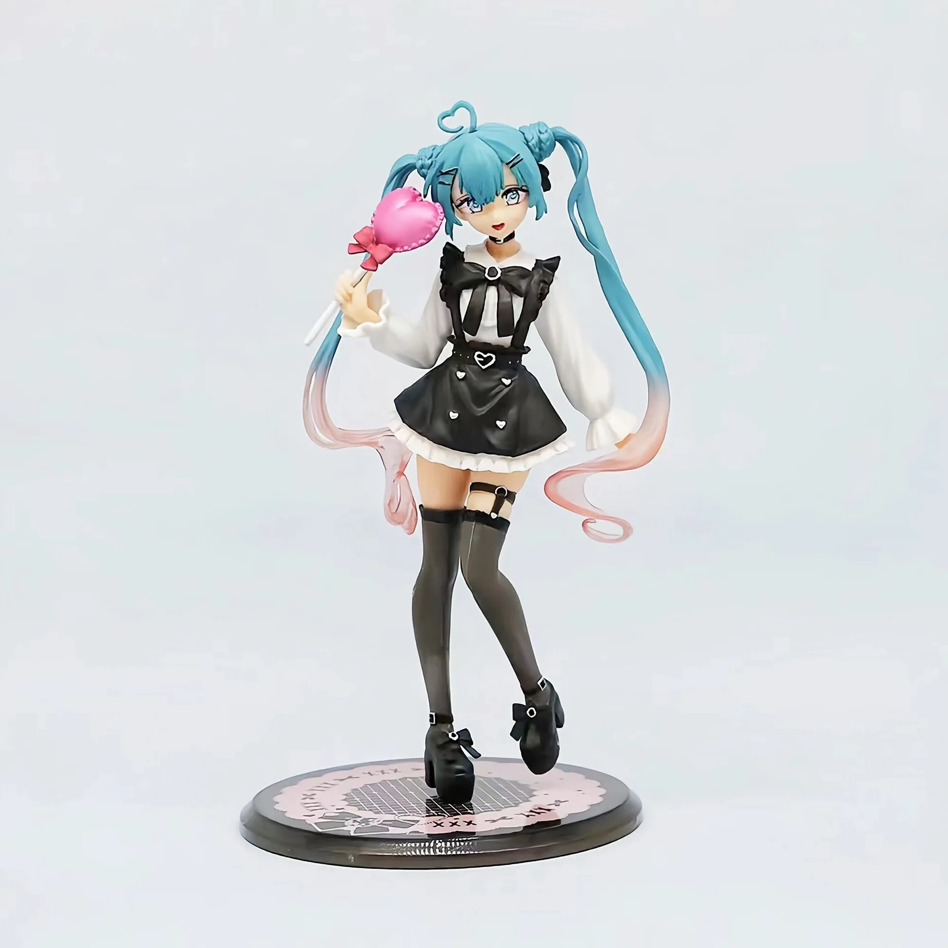 Japanse Anime-Films Rond Hatsune Miku Lolly Meid Handgemaakte Model Desktop Ornamenten Kinderspeelgoed Verjaardagscadeaus.