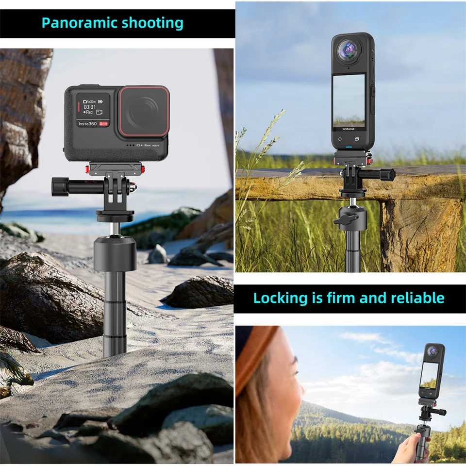 LICHIFIT Support D'extension à Vis 6,35 Mm Pour Insta360 Ace/Ace Pro LICHIFIT Support D'extension à Vis 6,35 Mm Pour Insta360 Ace/Ace Pro