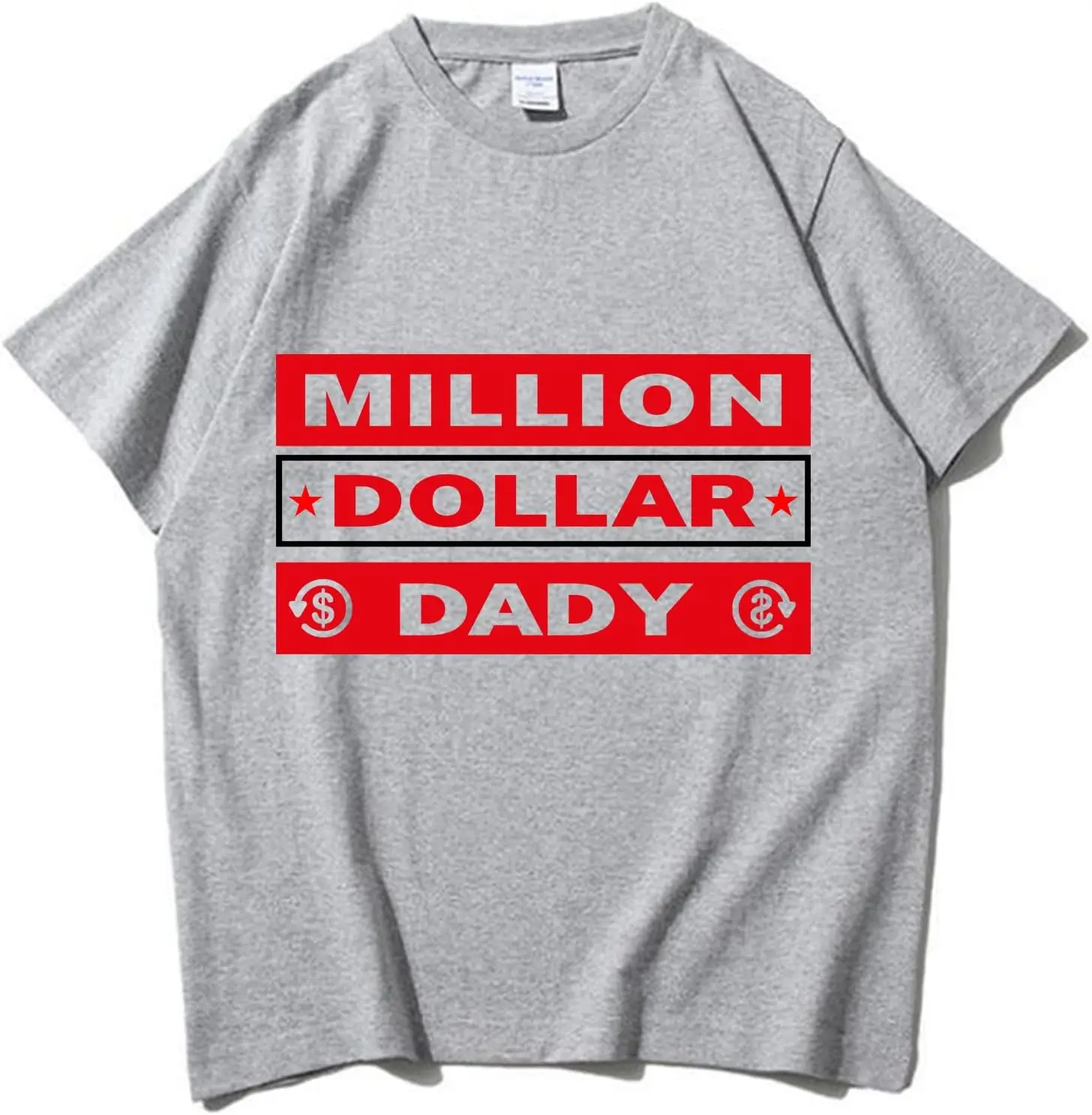 Million Dollar Dady T-Shirt, Fathers Day Shirt, Funny Shirt for Father New Fashion Top Tees