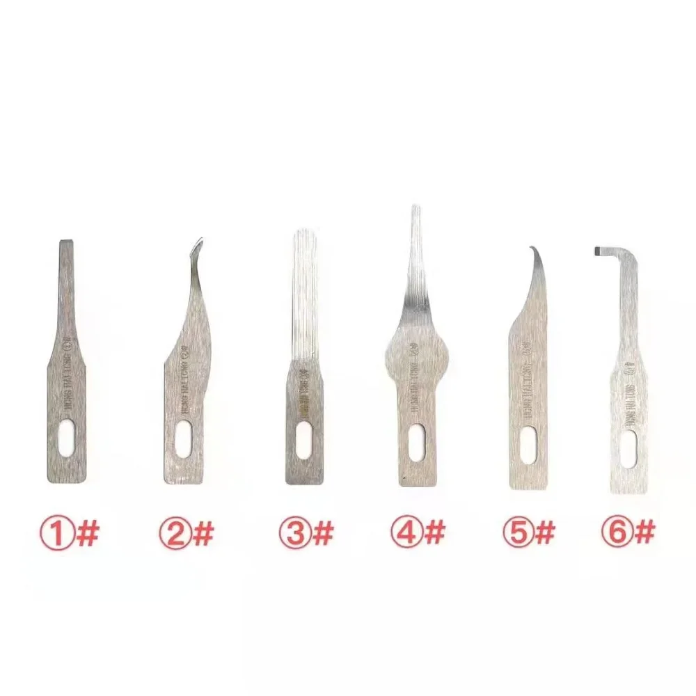 Hong Hai Tong G7 Blade Set HHT For Removing Glue For A12 A11 A10 A9 A8 CPU Glue For Nand Wifi IC Lace Cutter Cpu Blade