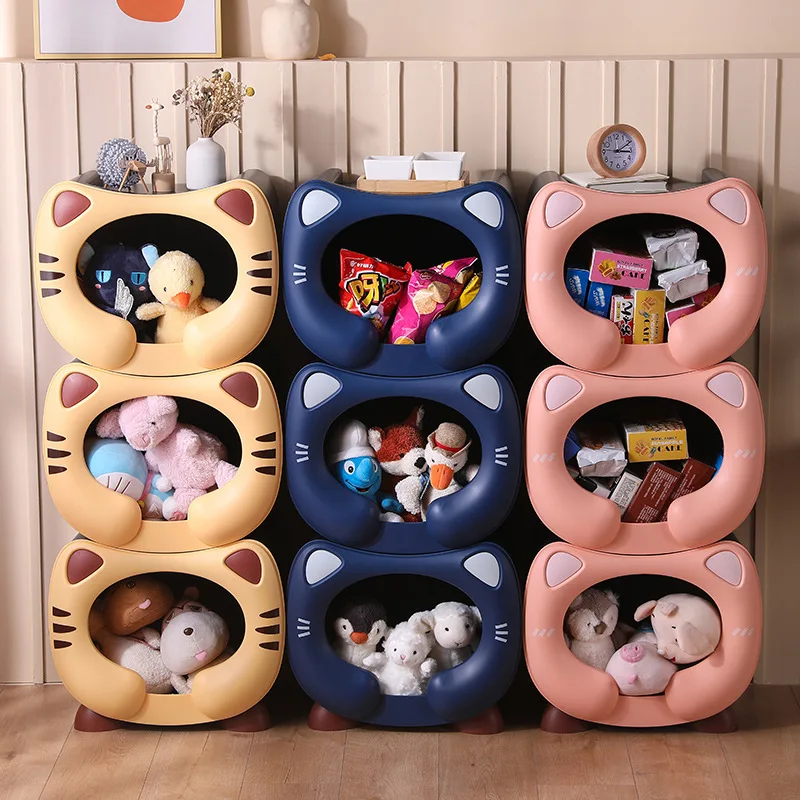 Children's Toy Storage Box Household Toy Sorting Baby Clothes Snack Storage Box