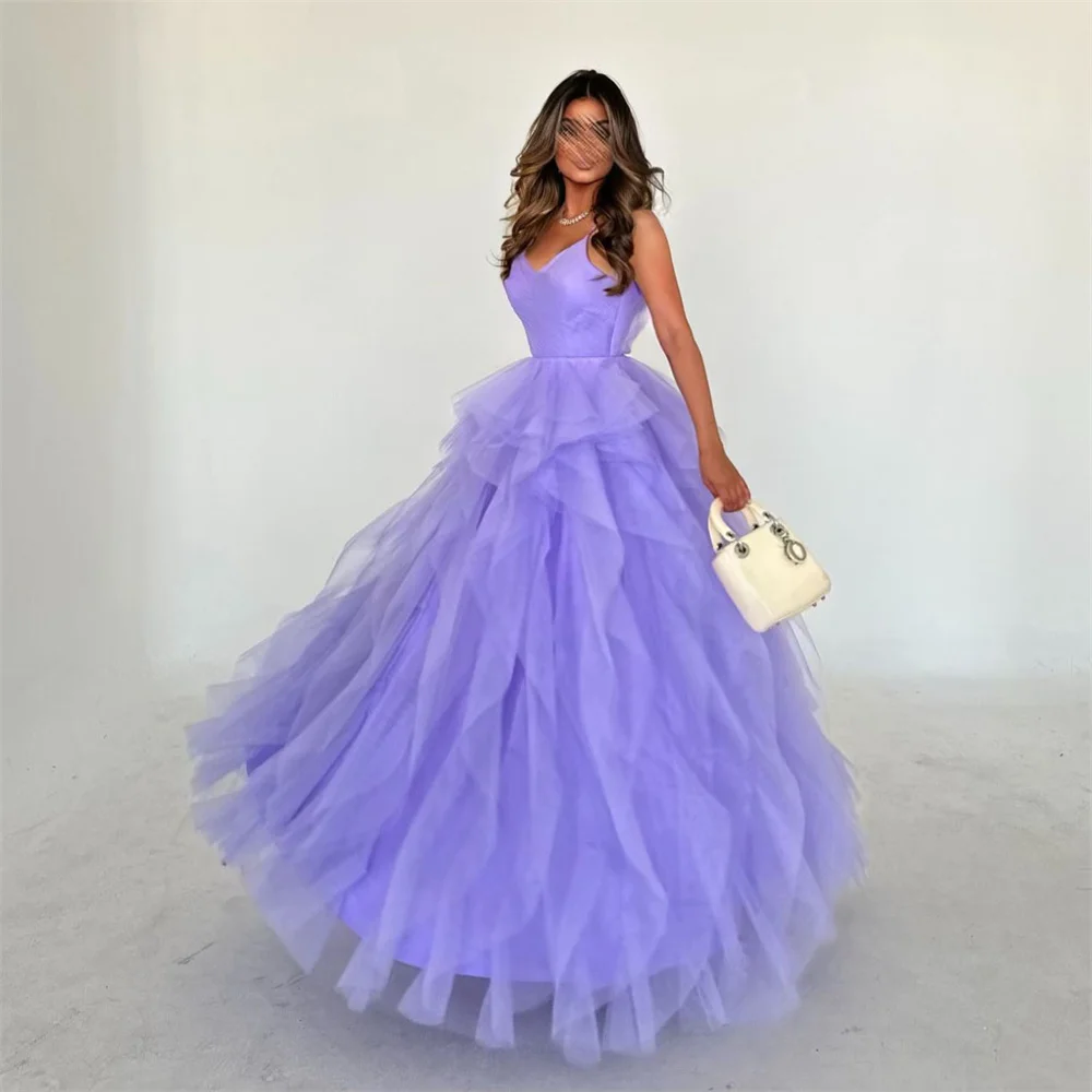 

ROYET Sweetheart Spaghetti Strap Sleeveless Pleat Evening Party Dress Floor Length Sweep Train Long Prom Gown For Woman New 2024