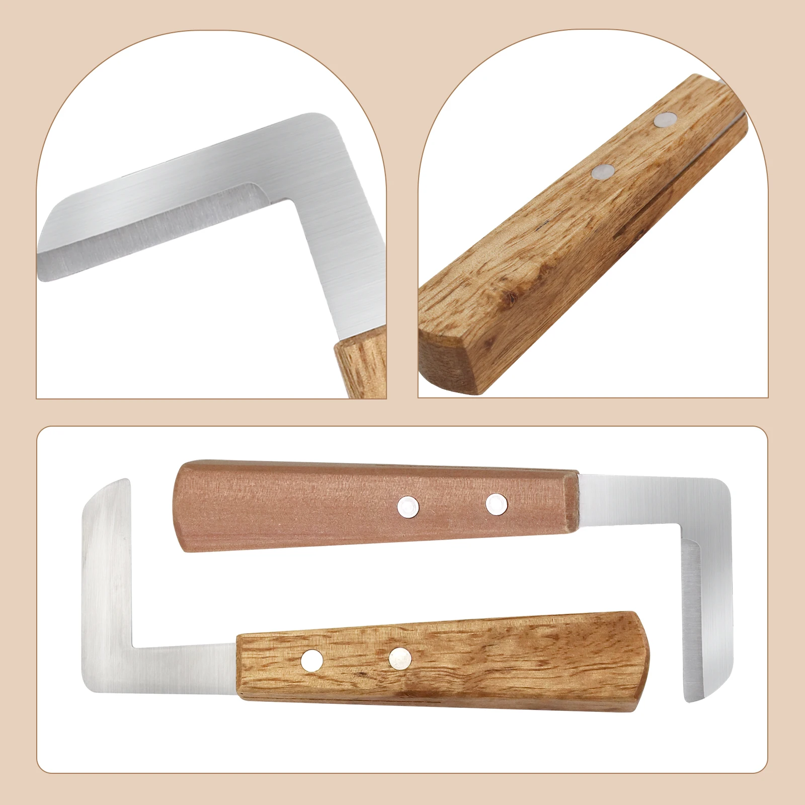 1Pcs Rinder Pferde Huf Cutter Ziege Schafe Schwein Vieh Huf Messer Rechts/Links Hand Tier Fuß Beschneiden Werkzeuge veterinär Liefert