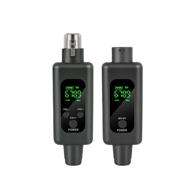 Wireless Microphone Transmitter Receiver Condenser Microphone Stage Performance Instrument Outdoor Live Karaoke