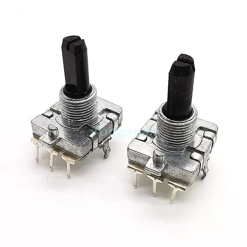 1pc EC16 Rotary Encoder 24 Position 24 Pulse Digital Rotary 3Pins Amplifier Volume Switch Induction Cooker Switch