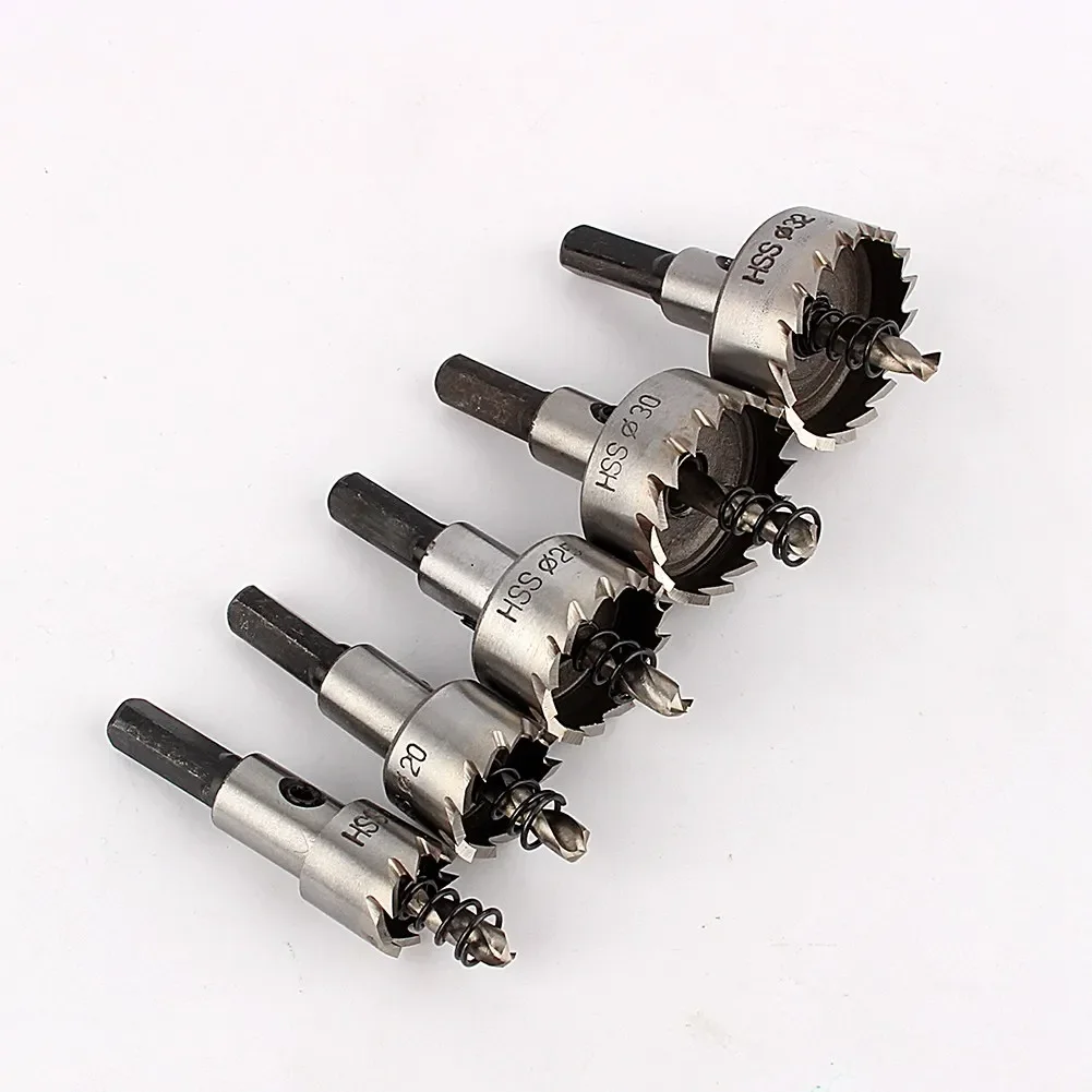 Stainless Steel Drill Bit Metal Heavy Duty Hole Saw Cutter Tool 16mm 20mm 25mm 30mm 32mm