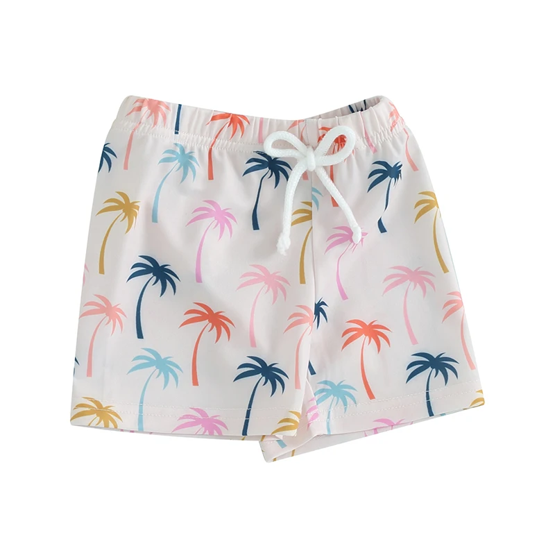 

EWODOS-Maillot De Bain Pour Petits Garçons De 1 À 4 Ans, Short De Plage, Imprimé À La Mode, Taille Élastique