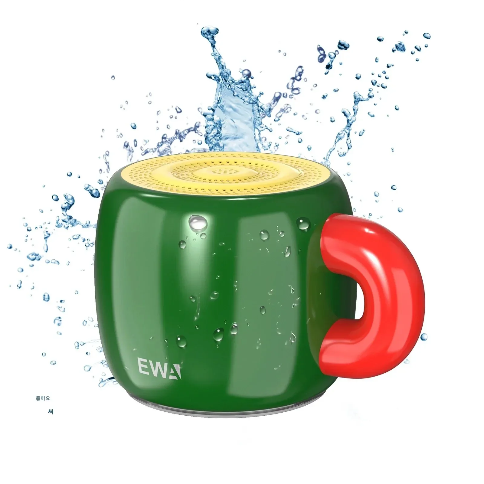 EWA A163 Creative Mini Subwoofer High-Value Home Outdoor Portable Wireless V5.4 Speaker for Computer & Mobile Phone Mug Shaped