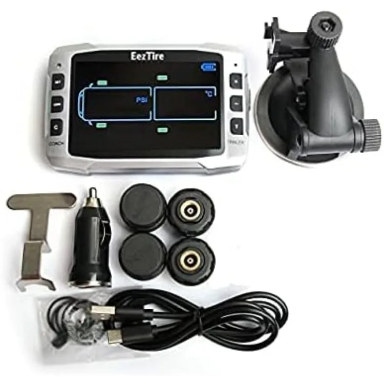 Pro (518C) Tire Pressure and Temperature Monitoring System with 3.5