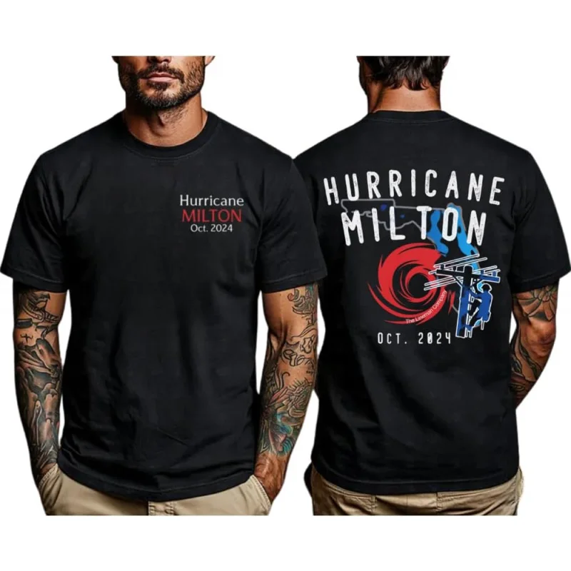 

I survived the 2024 hurricane Milton shirt Florida strong multi-color Men's and Women's Styles T-shirt