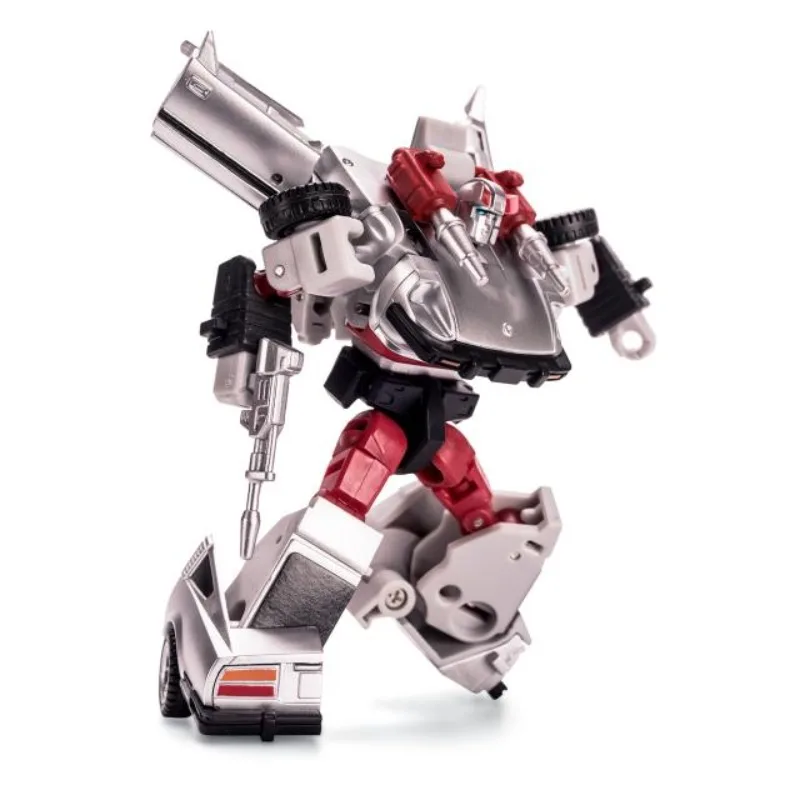 Em estoque brinquedo transformável brinquedos em pequena escala newage na h4g steel pili edição limitada autobot brinquedo presente coleção