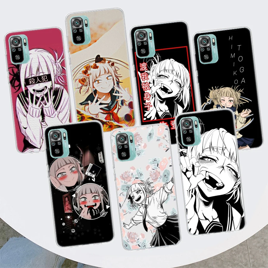 Anime Himiko Toga Waifu Phone Case For Xiaomi Redmi 12 12C 10 10C 10A 9T 9C 9A 9 8 8A 7 7A 6 6A K20 K30 K40 Pro S2 Fundas Cover