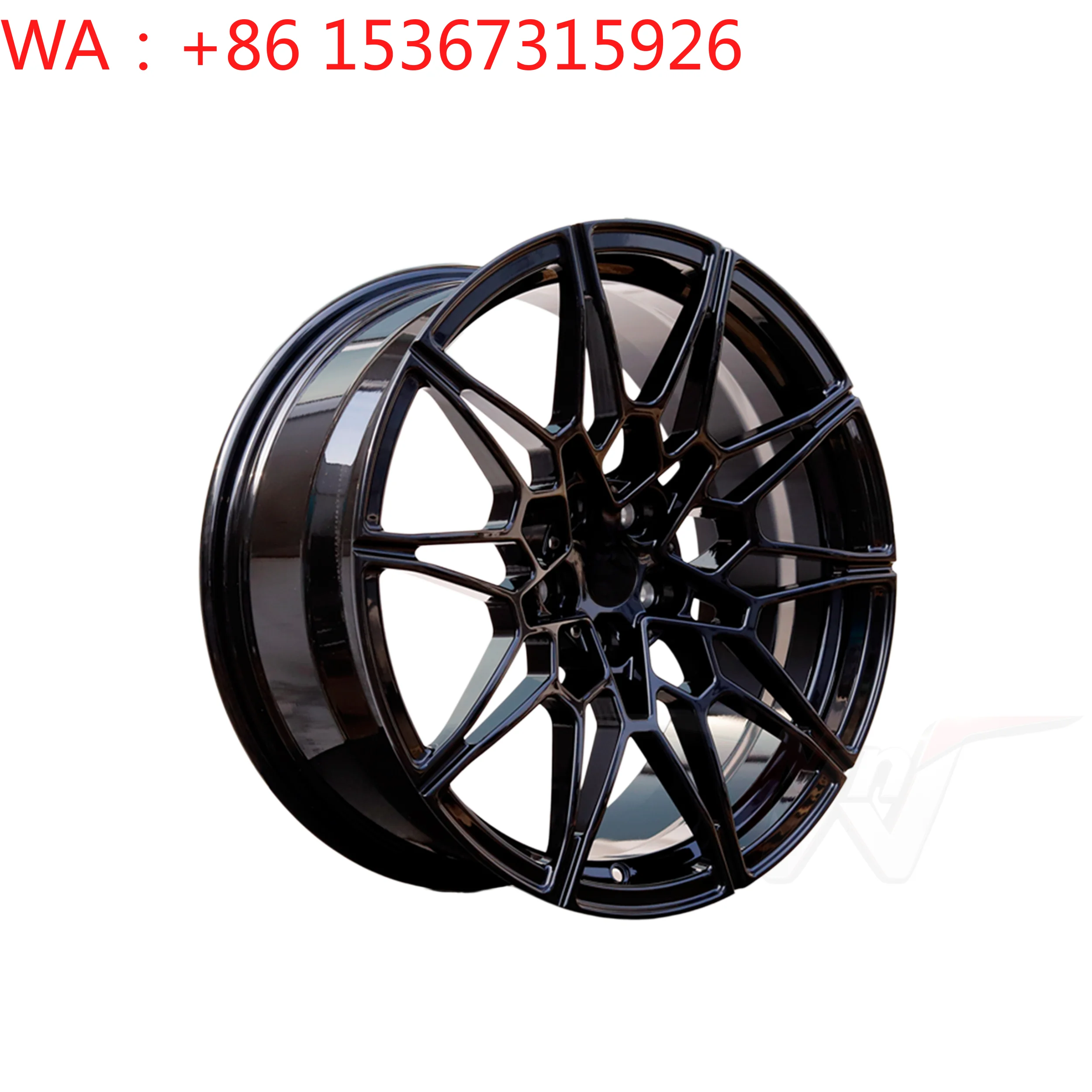 Flow Forming Five Spoke Polished Aluminum Alloy Wheel Hub Custom PCD ET Precision Machining Auto Rim