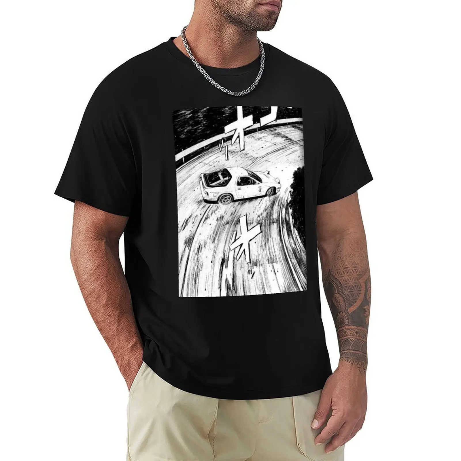 

90s Japan Japanese Driftcar Drift car T-Shirt Plus Size Street Style Tee