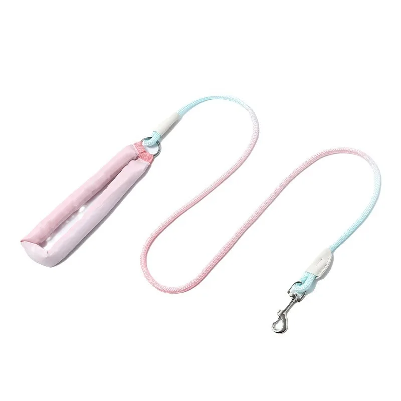 Macaron Series Pet P Chain Leash For Small Medium Dogs Leash 1.5M Durable Nylon Dog Lead Pet Traction Rope For Walking Pet Leash