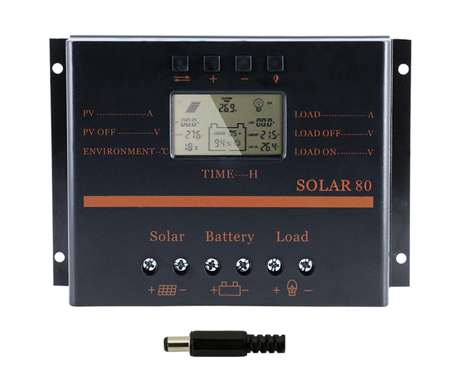 

Solar Regulator 30A/60A/80A 12V/24V Auto PWM Charging And Discharging Controller 80A Solar Charge Controller