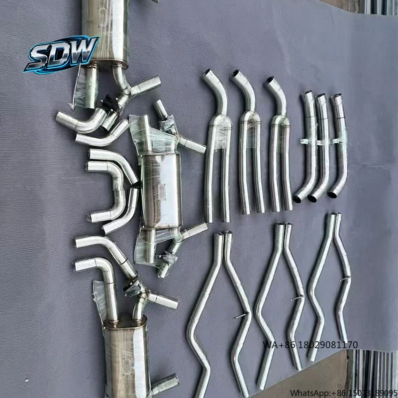 

Выхлопная система Catback из нержавеющей стали на заказ для BMW 340i, X1, X3, X5, X6, X7, M2, M3, M4, M5, M6, M8, X3M, X5M, X6M
