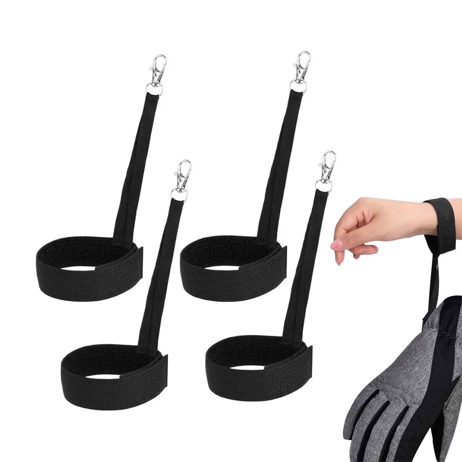 

Эластичные ремешки для лыжных и сноубордических перчаток, регулируемые фиксаторы для перчаток для мужчин и женщин, спортивные ремни безопасности для лыжных перчаток