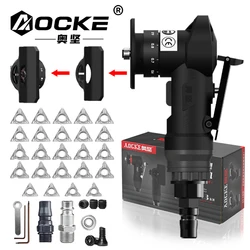 AOCKE-Machine à chanfreiner pneumatique portable, coupe du métal, biseauteuse de périphérie à 45 °, outils pneumatiques, AX311S, résistant à 45