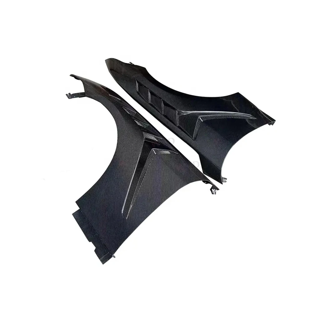 

Dry Carbon Fiber Front s GTD Style For Mustang 2024+ Front Side Vent Trim