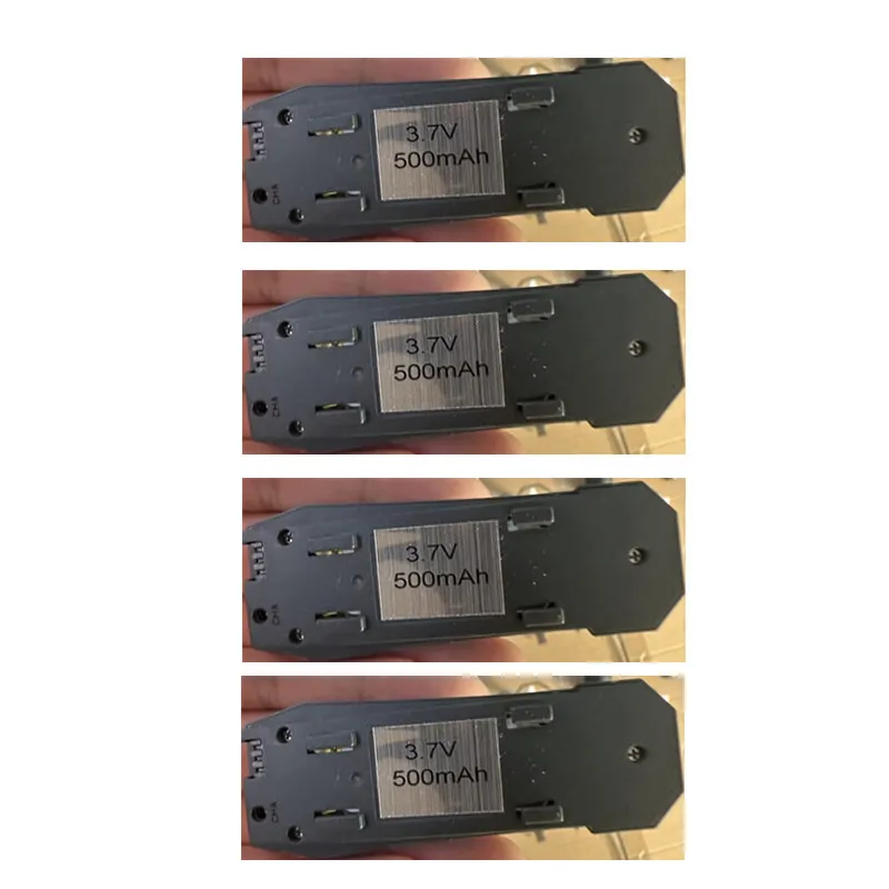 Jjrc h118 rc drone peças de reposição 3.7v 500mah bateria/hélice h118 rc drone acessórios h118 lâminas h118 mini drone bateria brinquedos