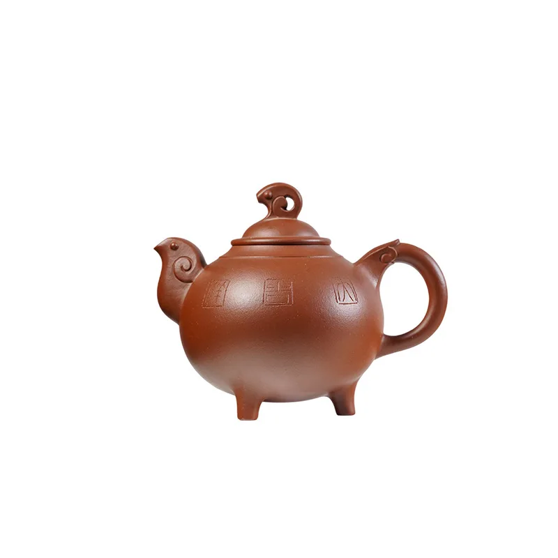 teapot - Sanyang Kaitai handmade Yixing clay tea pot for home brewing