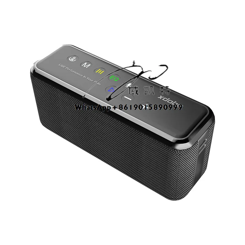 

X8 Max 100W Portable Wireless Fabric Speaker TWS Subwoofer Built-in 20000mAh Battery with Four-core Power Bank Function