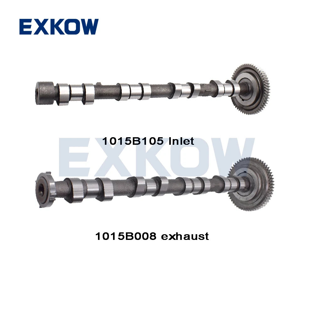 

Inlet/Exhaust Camshaft for L200 Triton KA4T KB4T KJ3T KK3T Pajero Montero Sport KG4W KH4W KS3W 4D56 16Valves 1015B105 1015B008