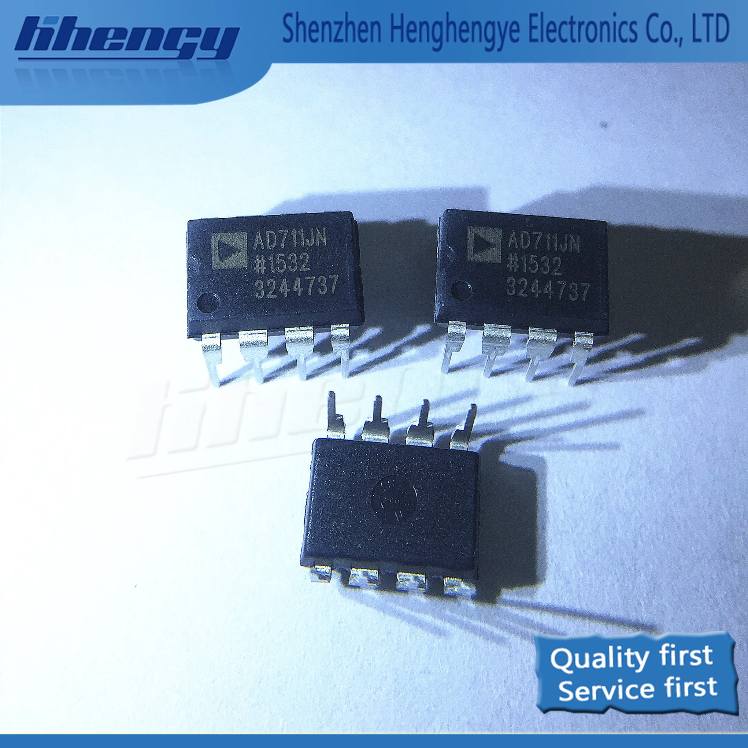 AD711JNZ AD711 DIP-8,Lettering AD711JN, Operational Amplifier, Single, Original