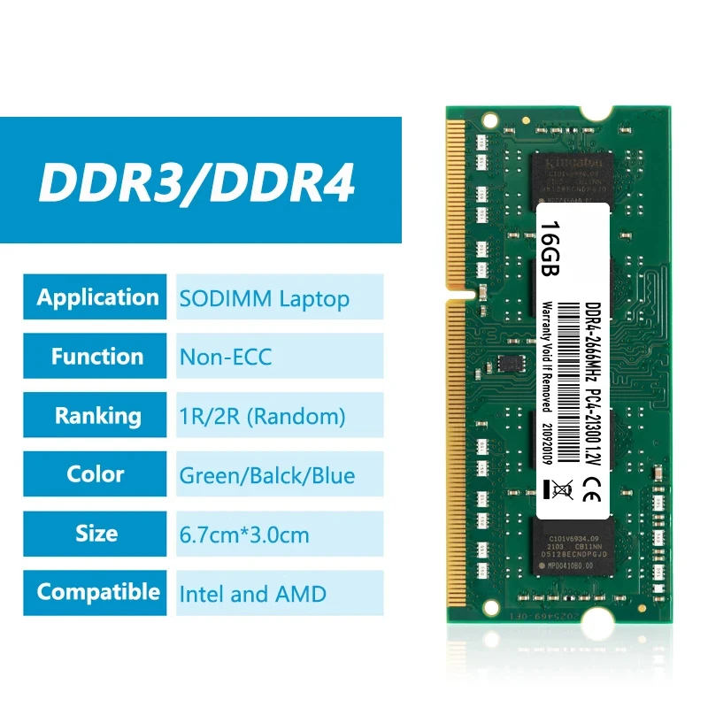 10Pcs Lot DDR4 Sodimm Laptop RAM 4GB 8GB 16GB PC4‑17000 19200 21300 25600 1.2V 2133 2400 2666 3200Mhz Notebook Memory Ram - view 2