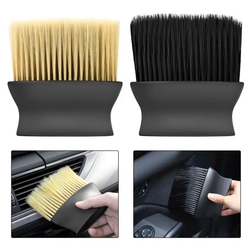 1/3/5PCS Cleaning Soft Brush Multi-purpose Black Car Interior Cleaning Brush Car Supplies Car Air Outlet Cleaning Brush