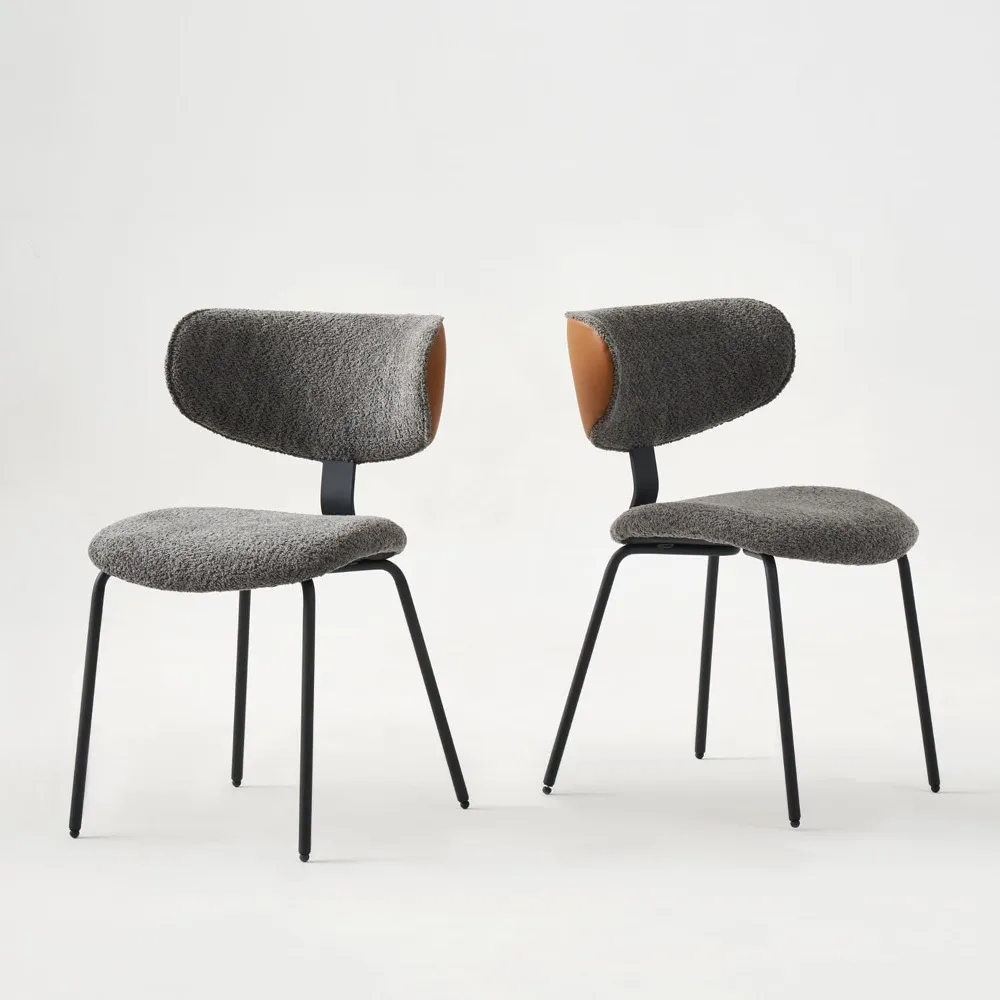 

Set of 2,Faux Leather Kitchen & Dining Room Upholstered, Dining Chairs