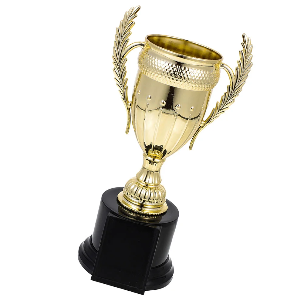 Children’s Toys Children's Trophy Kids Award Plastic Race Game Small Soccer Cup Decor Family Reunion Gifts Golden