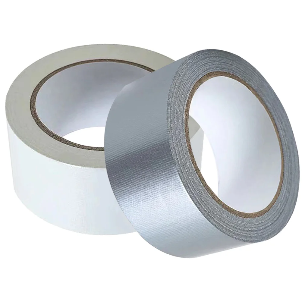 2 Rolls Window Windproof Tape Cloth Weather Sealing Tape Door Window Gap Seal Strip Heavy Excluder Adhesive