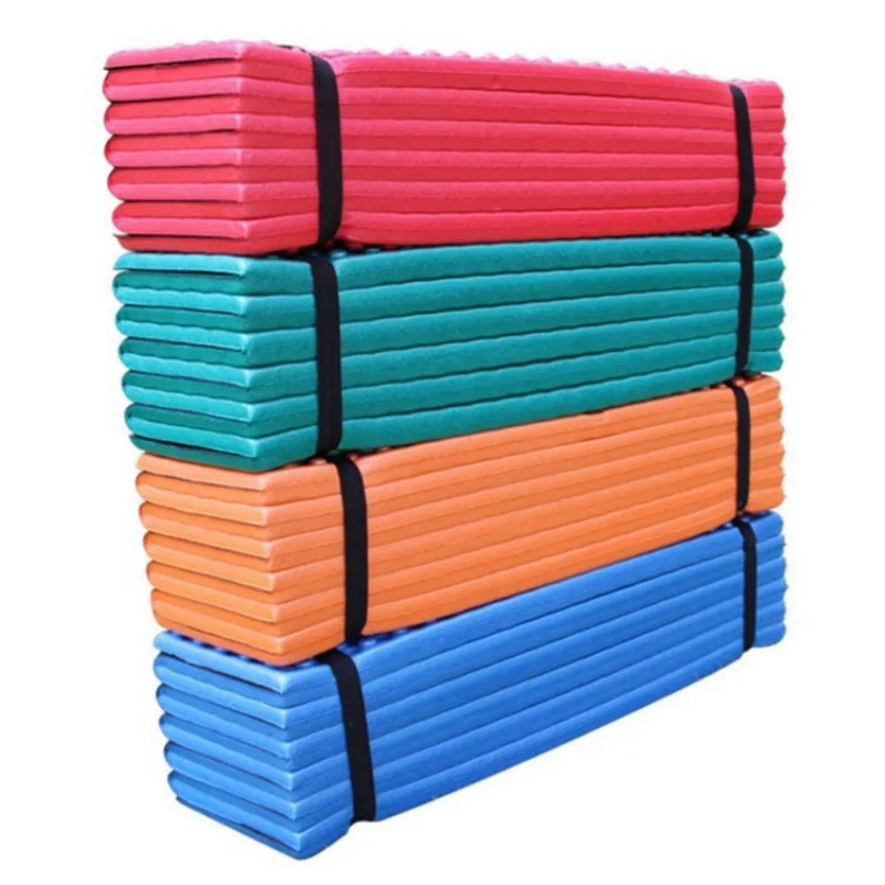Outdoor Foam Pad Portable XPE Moisture-proof Pad Single Folding Lunch Sleeping Pad Cushion Wholesale