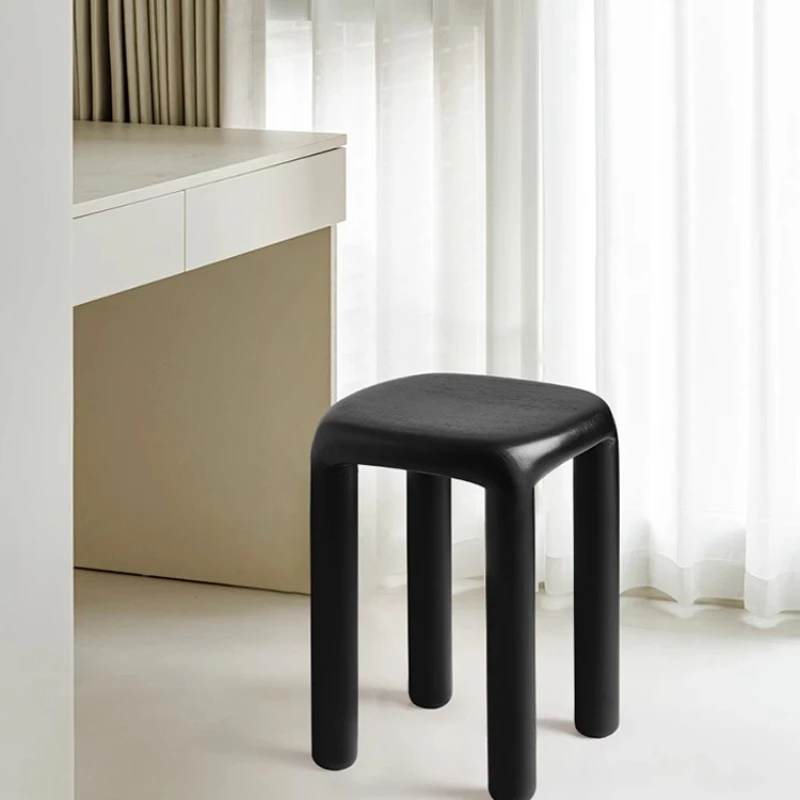 

Advanced solid wood stool designer creative living room low stool home door shoe change stool Italian minimalist small bench