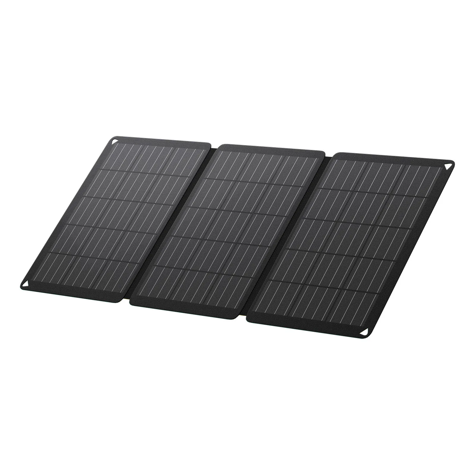 Cargador de Batería Solar Portátil de 30W, Cargador de Banco de Energía Móvil Plegable para Teléfonos Celulares