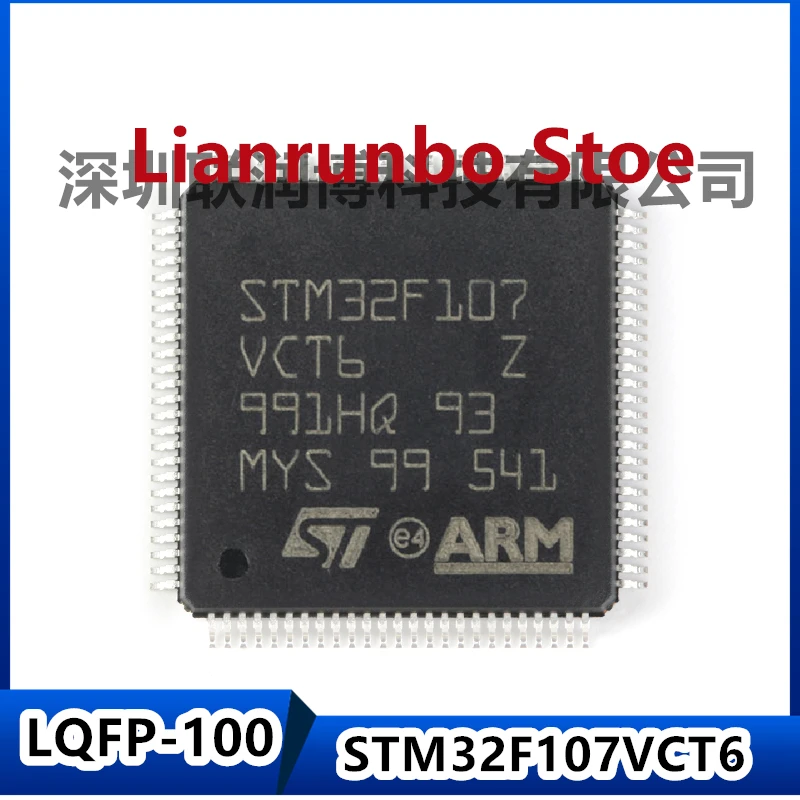 Nuovo microcontrollore MCU originale STM32F107VCT6 LQFP-100 ARM Cortex-M3 a 32 bit